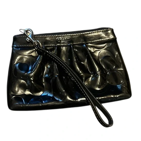 Coach Black Wristlet - Picture 1 of 2